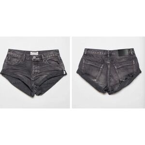 One Teaspoon NEW Bandits Low Waist Denim Shorts Double Bass Size 29 MSRP‎ $110